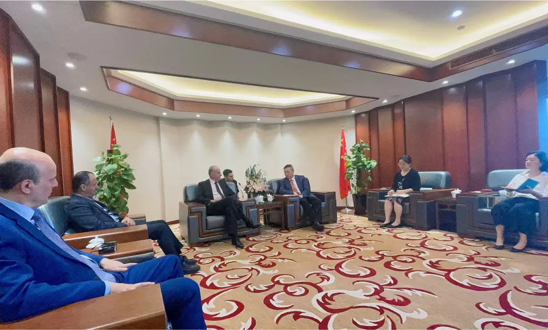 نشست مشترک روسای اتاق ایران و چین و شورای توسعه تجارت بین الملل شانگهای مورخ 26 تیر 1402